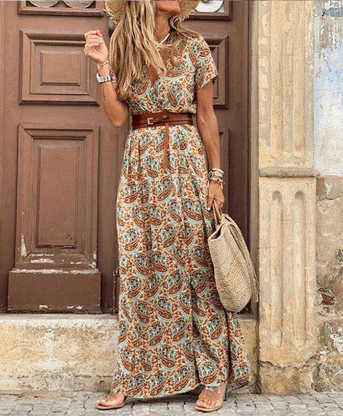 SOIZIC BOHO LONG DRESS – DarkGlow