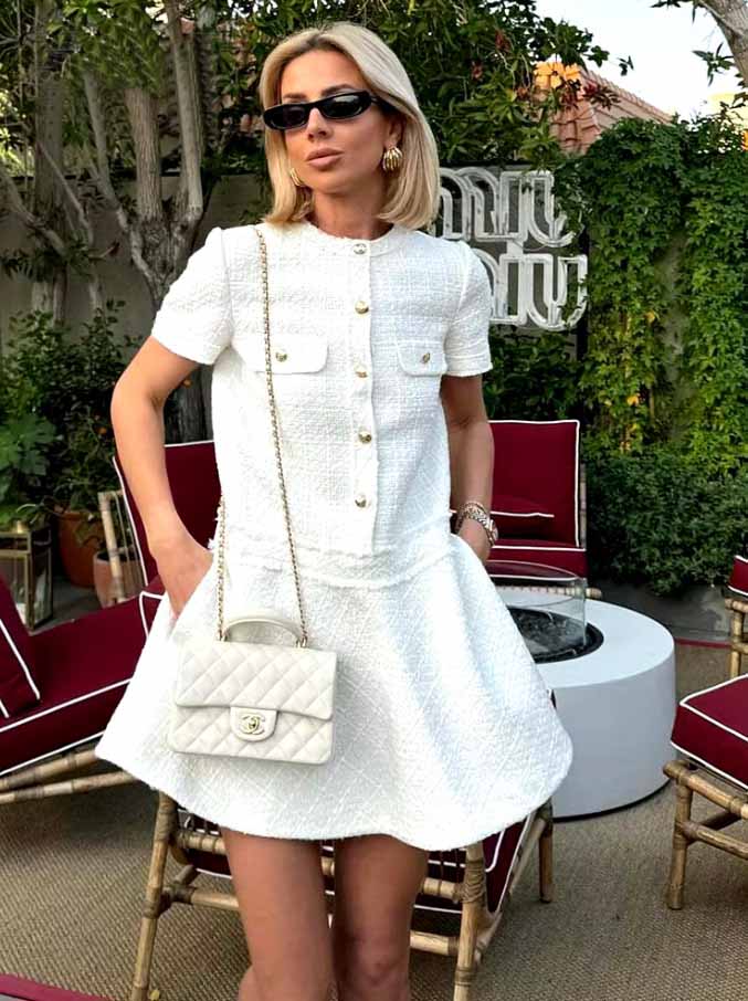 Sara Dress | Burnt Orange - Toile main image 0