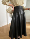 ILONA LEATHER SKIRT