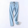 ZARIA HIGH WAISTED DENIM PANTS