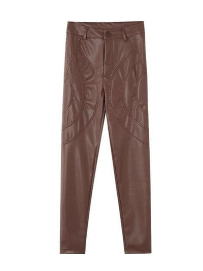 TRINITY LEATHER PANTS